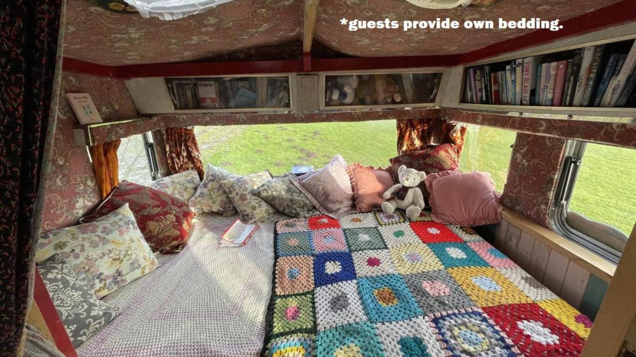 2 X Double Bed Glamping Wagon At Dalby Forest Scarborough Exterior photo